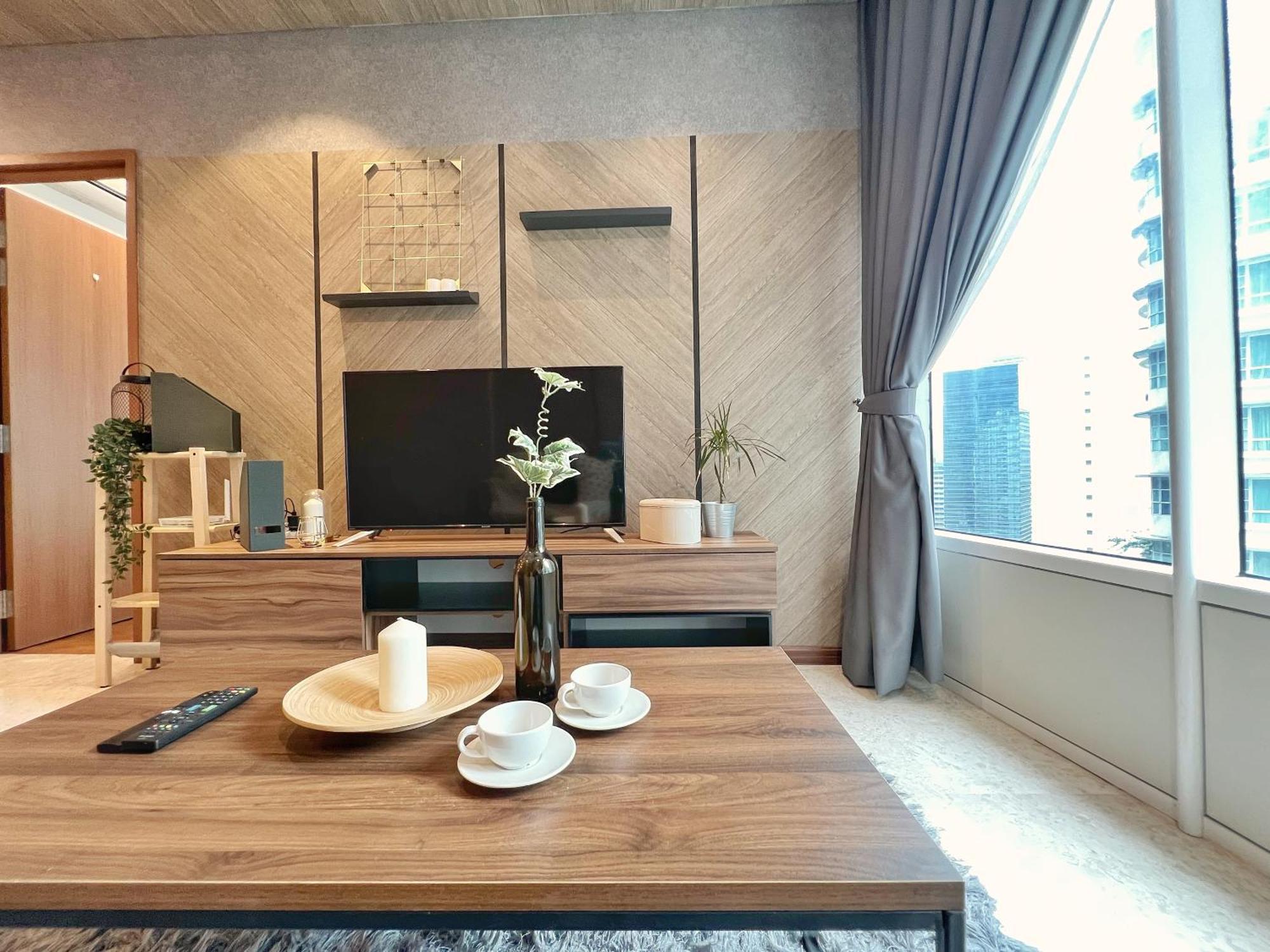 Sky Modern 3br Family At Klcc *